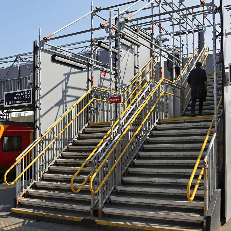 Public Access Stairway Scaffolding Services