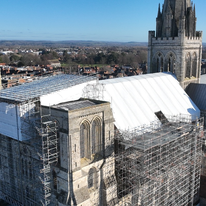 Temporary Roof Scaffolding Services