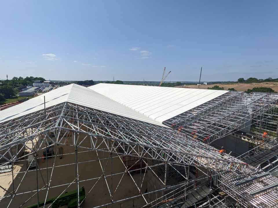 Temporary Roof Scaffolding